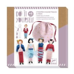DO IT YOURSELF -  5 POUPÉES CHASSE-TRACAS À CRÉER (MULTILINGUE)