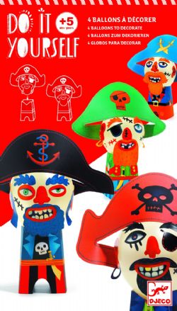 DO IT YOURSELF -  PIRATES RIGOLOS (MULTILINGUE) -  BALLOONS TO DECORATE