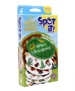DOBBLE -  SPOT IT! - LE SEIGNEUR DES ANNEAUX (MULTILINGUE)