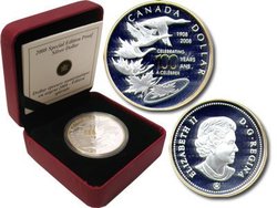 DOLLARS ÉPREUVES NUMISMATIQUES -  100E ANNIVERSAIRE DE LA MONNAIE ROYALE CANADIENNE -  PIÈCES DU CANADA 2008