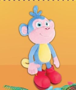 DORA ET SES AMIS -  PELUCHE DE BABOUCHE