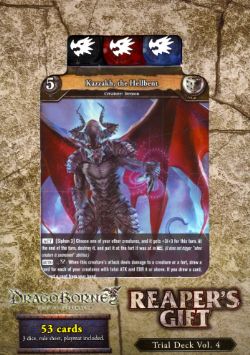 DRAGOBORNE -  REAPER'S GIFT - DECK D'ESSAI 4 (P53) -  RISE TO SUPREMACY