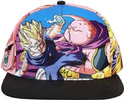 DRAGON BALL -  CASQUETTE SNAPACK SUPER SAIYENS VS MAJIN BOO