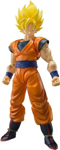 DRAGON BALL -  FIGURINE ARTICULÉE DE SON GOKU SUPER SAIYAN FULL POWER - TAMASHI NATION - 