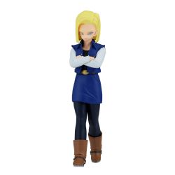 DRAGON BALL -  FIGURINE DE ANDROID 18 -  SOLID EDGE WORKS