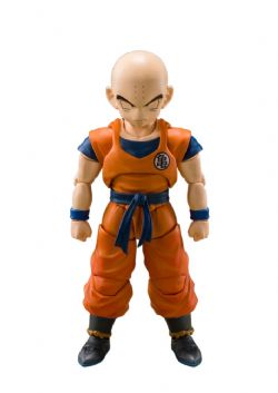 DRAGON BALL -  FIGURINE DE KRILIN - L'HOMME LE PLUS PUISSANT DE LA TERRE -  S.H.FIGUARTS