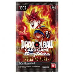 DRAGON BALL SUPER FUSION WORLD -  BLAZING AURA - PAQUET BOOSTER (ENGLISH)(P12) FB02