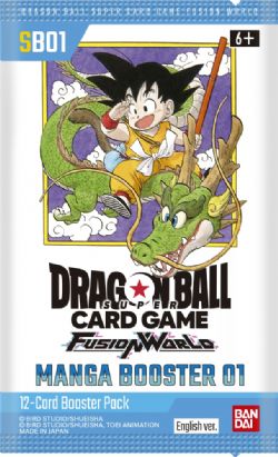 DRAGON BALL SUPER FUSION WORLD -  MANGA 01 - PAQUET BOOSTER (ENGLISH) (P12/B24) SB01