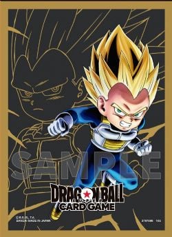 DRAGON BALL SUPER FUSION WORLD -  POCHETTES TAILLE STANDARD - VEGETA DAIMA (64)