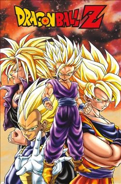 DRAGON BALL Z -  AFFICHE SAIYANS (56 X 86.5 CM)