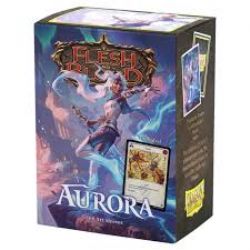 DRAGON SHIELD -  POCHETTES TAILLE STANDARD - AURORA ART SLEEVE, MATTE (100) -  FLESH AND BLOOD