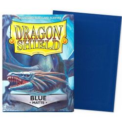 DRAGON SHIELD -  POCHETTES TAILLE STANDARD - BLEU - MAT (100)