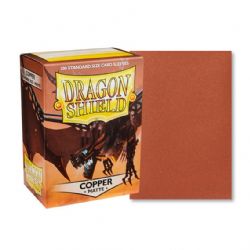 DRAGON SHIELD -  POCHETTES TAILLE STANDARD - CUIVRE - MAT (100)