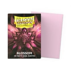 DRAGON SHIELD -  POCHETTES TAILLE STANDARD - PASTELS FLEURIR - MAT DUAL (100)