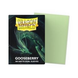 DRAGON SHIELD -  POCHETTES TAILLE STANDARD - PASTELS GROSEILLE - MAT DUAL (100)