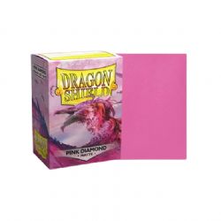 DRAGON SHIELD -  POCHETTES TAILLE STANDARD - ROSE DIAMANT - MAT (100)