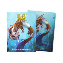 DRAGON SHIELD -  POCHETTES TAILLE STANDARD - THE CINDERFIN (100) -  BRUSHED ART