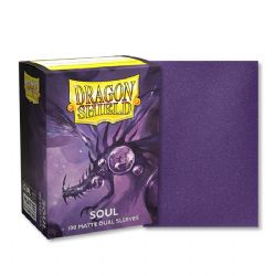 DRAGON SHIELD -  POCHETTES TAILLE STANDARD - ÂME - DUAL MAT (100)
