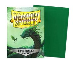 DRAGON SHIELD -  POCHETTES TAILLE STANDARD - ÉMERAUDE - MAT (100)