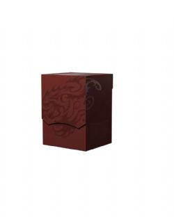 DRAGON SHIELD -  SOLID DECK BOX - BLOOD RED