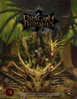 DRAGON THRONES -  CORE SET SLIPCASE (ANGLAIS) -  5E