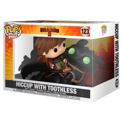 DRAGONS -  FIGURINE POP!RIDE EN VINYLE D' HAROLD ET KROKMOU -  DRAGONS 2