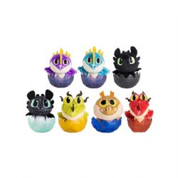 DRAGONS -  PELUCHE MYSTÈRE DANS UN OEUF DE DRAGON (ASSORTIMENT)