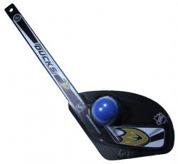 DUCKS D'ANAHEIM -  BÂTON DE HOCKEY AVEC BALLE-MOUSSE