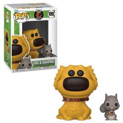 DUG DAYS -  FIGURINE POP! EN VINYLE DE DUG AVEC ÉCUREUIL (10 CM) 1092
