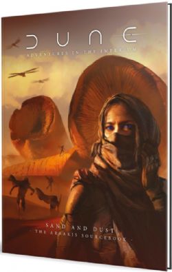 DUNE : ADVENTURES IN THE IMPERIUM -  SAND AND DUST (ANGLAIS) -  LIVRE DE RÈGLE 2D20