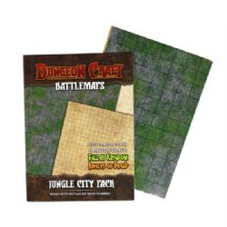 DUNGEON CRAFT -  JUNGLE CITY PACK -  BATTLE MAP