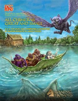 DUNGEON CRAWL CLASSICS -  ALL CHIMERAS GREAT AND SMALL (ANGLAIS) -  AVENTURE
