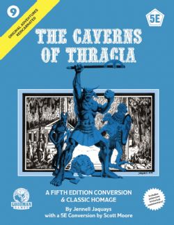 DUNGEON CRAWL CLASSICS -  CAVERNS OF THRACIA - HC (ANGLAIS) -  CAMPAGNE DCC RPG