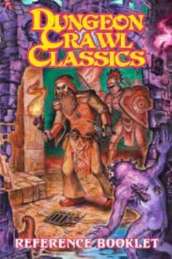 DUNGEON CRAWL CLASSICS -  DCC RPG: REFERENCE BOOKLET (ANGLAIS)