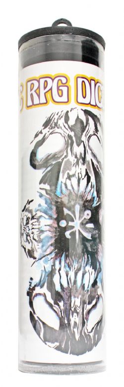 DUNGEON CRAWL CLASSICS -  ENSEMBLE DE 14 DÉS DCC JDR, ELEMENTAL VOID DCC RPG