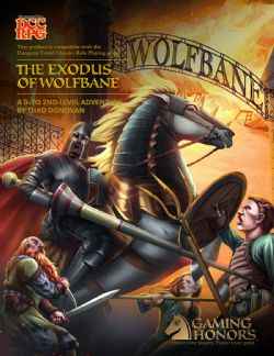 DUNGEON CRAWL CLASSICS -  L'EXODE DE WOLFBANE (ANGLAIS) -  AVENTURE DCC RPG
