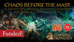 DUNGEON CRAWL CLASSICS -  LE CHAOS AVANT LE MÂT (ANGLAIS)