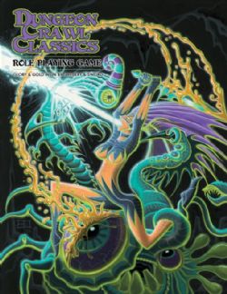 DUNGEON CRAWL CLASSICS -  RULEBOOK -  EROL OTIS COVER (ANGLAIS)