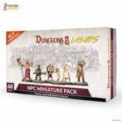 DUNGEONS AND LASERS -  NPC MINIATURE PACK