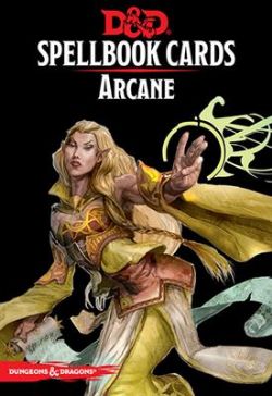 DUNGEONS & DRAGONS 5 -  ARCANE (ANGLAIS) -  SPELLBOOK CARDS