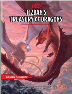DUNGEONS & DRAGONS 5 -  FIZBAN'S TREASURY OF DRAGONS HC (ANGLAIS)