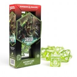 DUNGEONS & DRAGONS -  ADVENTURE DICE SET - DRUID (GREEN) (ENGLISH)