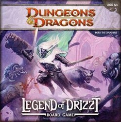 DUNGEONS & DRAGONS: BOARDGAME -  JEU DE BASE -THE LEGEND OF DRIZZT BOARDGAME (ANGLAIS) -  ADVENTURE SYSTEM BOARD GAME