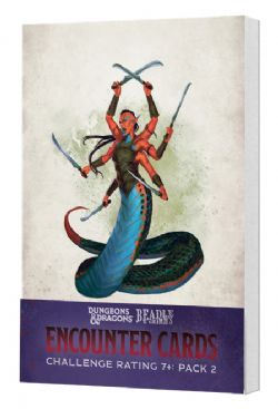 DUNGEONS & DRAGONS -  CHALLENGE RATING 7+ : PACK 2 (ANGLAIS) -  ENCOUNTER CARDS
