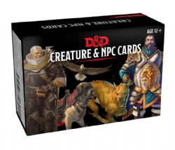 DUNGEONS & DRAGONS -  CREATURE & NPC CARDS (ANGLAIS) -  5E ÉDITION