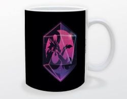 DUNGEONS & DRAGONS -  D20 GALACTIQUE (315 ML) -  TASSE EN CÉRAMIQUE