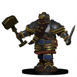 DUNGEONS & DRAGONS -  DWARF MALE FIGHTER -  ICONS OF THE REALMS