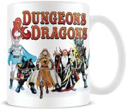 DUNGEONS & DRAGONS -  GROUPE STYLE RETRO (315 ML) -  TASSE EN CÉRAMIQUE