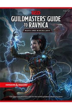 DUNGEONS & DRAGONS -  GUILDMASTER'S GUIDE TO RAVNICA - MAPS AND MISCELLANY (ANGLAIS) -  5E ÉDITION