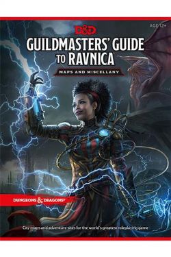 DUNGEONS & DRAGONS -  GUILDMASTER'S GUIDE TO RAVNICA - MAPS AND MISCELLANY (ANGLAIS) -  SUPPLÉMENT 5E